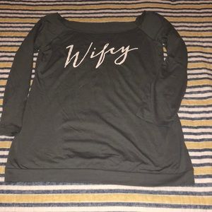 Wifey Long sleeve Shirt
